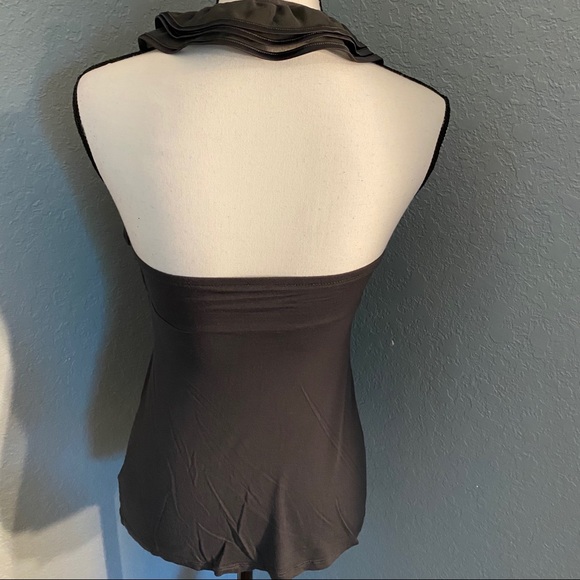 Express cotton Top with ruffled neckline - Picture 4 of 7